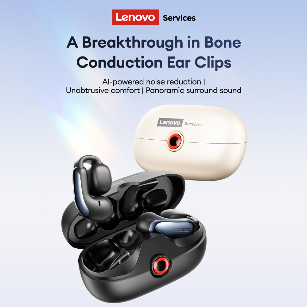 Wireless Earbuds Tws - Lenovo LES-108 Beengeleiding TWS Oorclips Oortelefoon