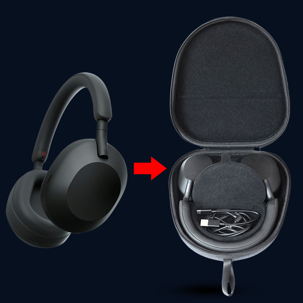 Harde draagtas Schokbestendige - Sony Headphone Wh-1000Xm5 recensie en prijs